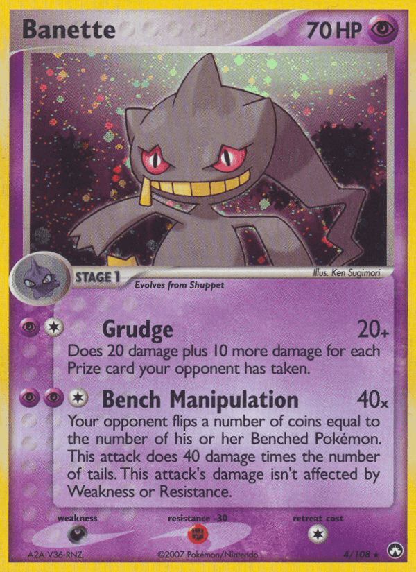 PSA 10 Banette Power Keepers graded Pokémon card