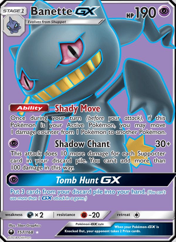 PSA 10 Banette Celestial Storm graded Pokémon card