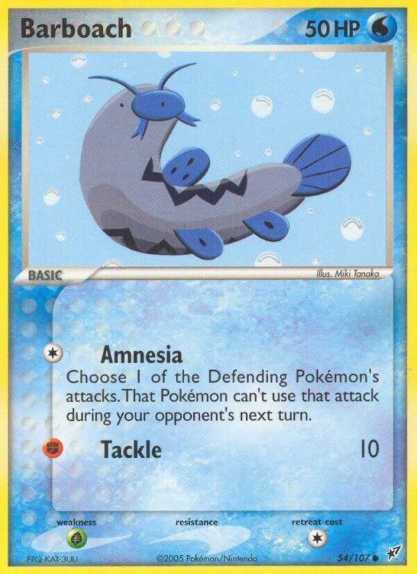 PSA 10 Barboach EX Deoxys graded Pokémon card