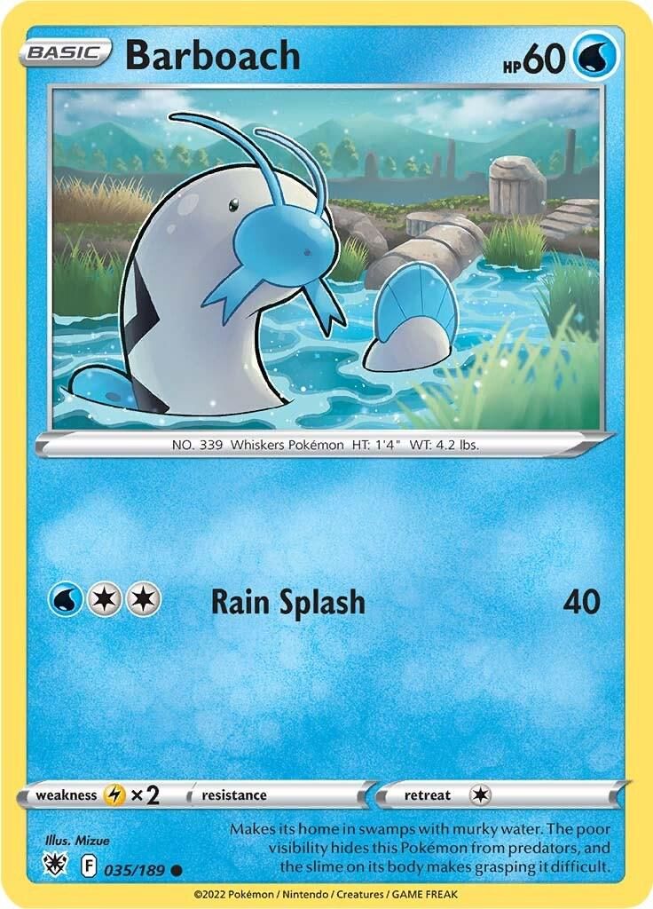 PSA 10 Barboach Astral Radiance graded Pokémon card
