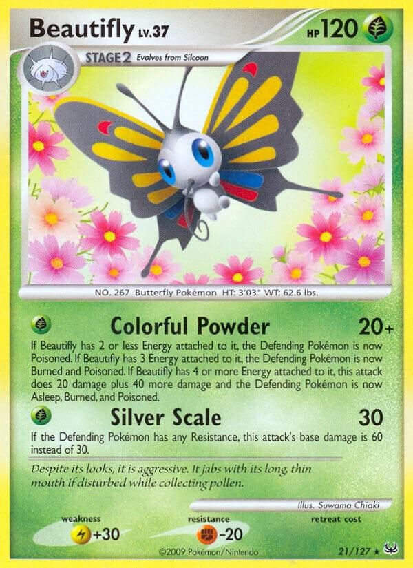 PSA 10 Beautifly Great Encounters graded Pokémon card