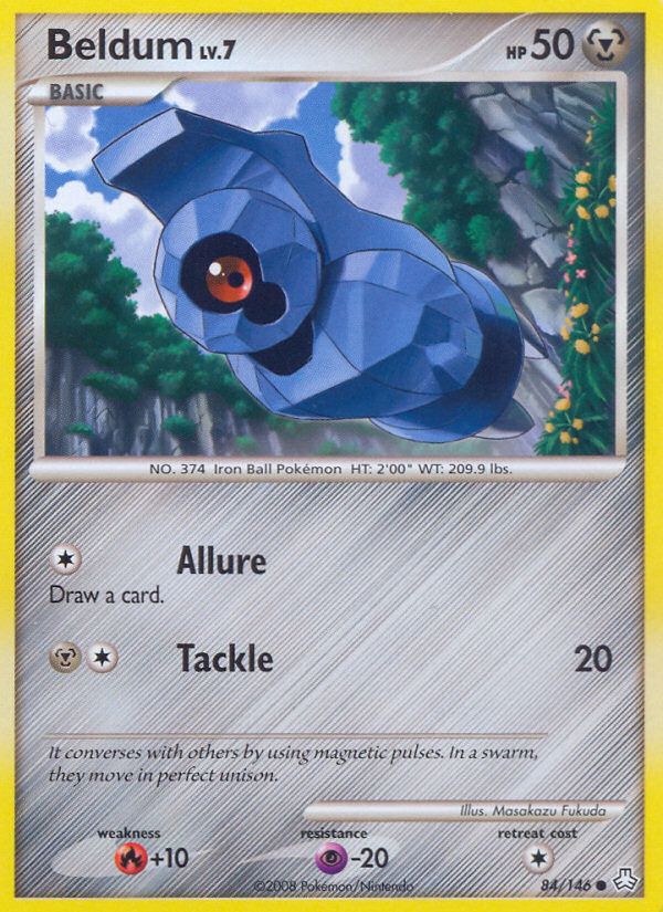 PSA 10 Beldum Great Encounters graded Pokémon card
