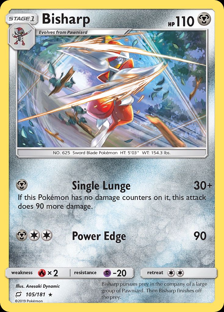 PSA 10 Bisharp Legendary Treasures graded Pokémon card