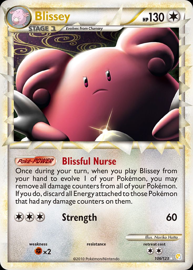 PSA 10 Blissey HS. Undaunted graded Pokémon card