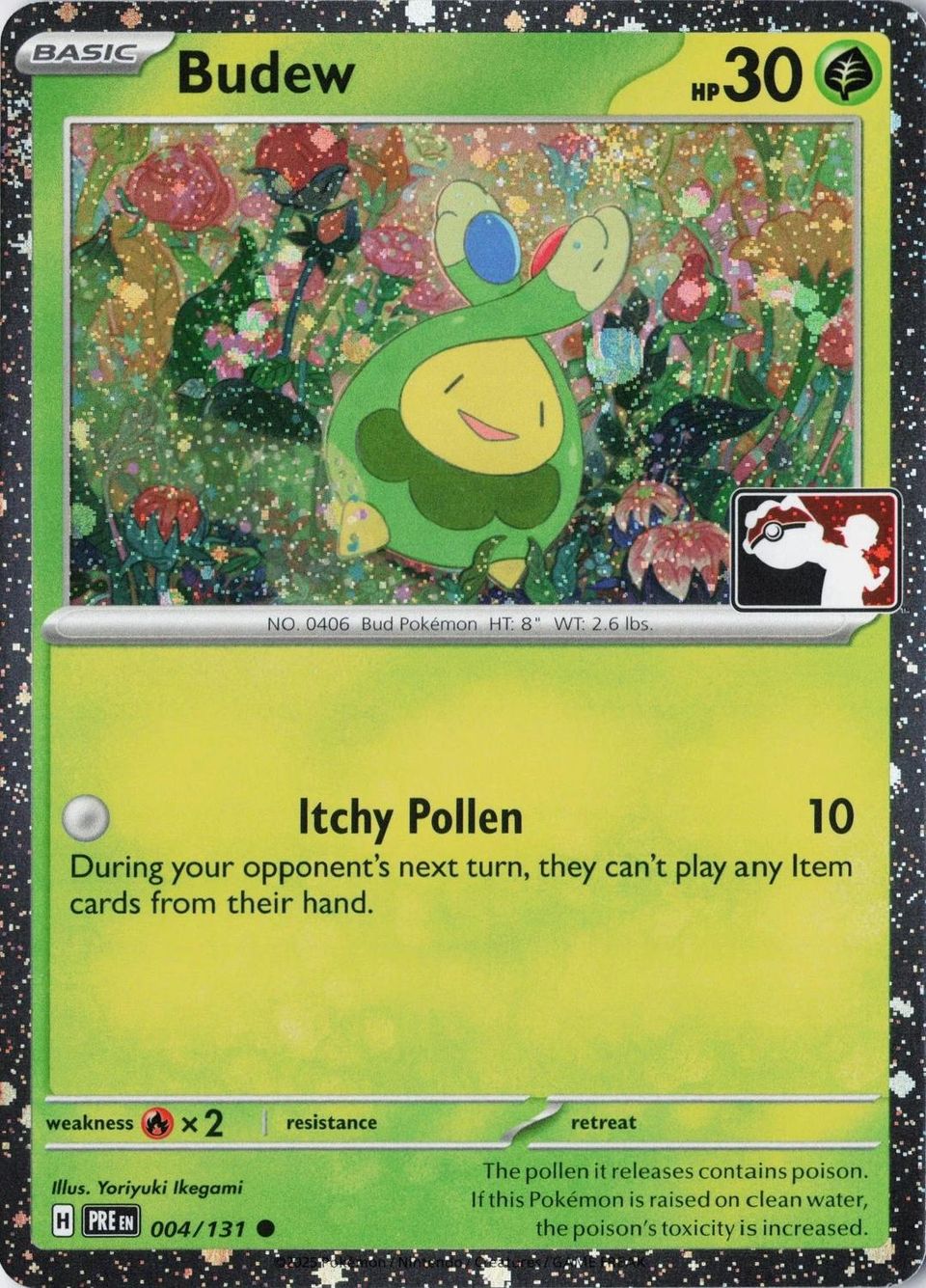 PSA 10 Budew Pokémon Card Game DPt Entry Pack graded Pokémon card