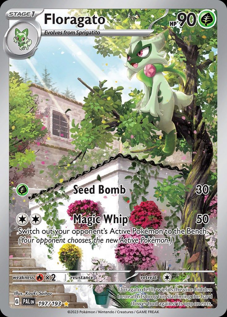 PSA 10 Bulbasaur Paldea Evolved graded Pokémon card