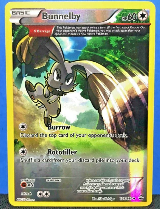 PSA 10 Bunnelby BREAKthrough graded Pokémon card