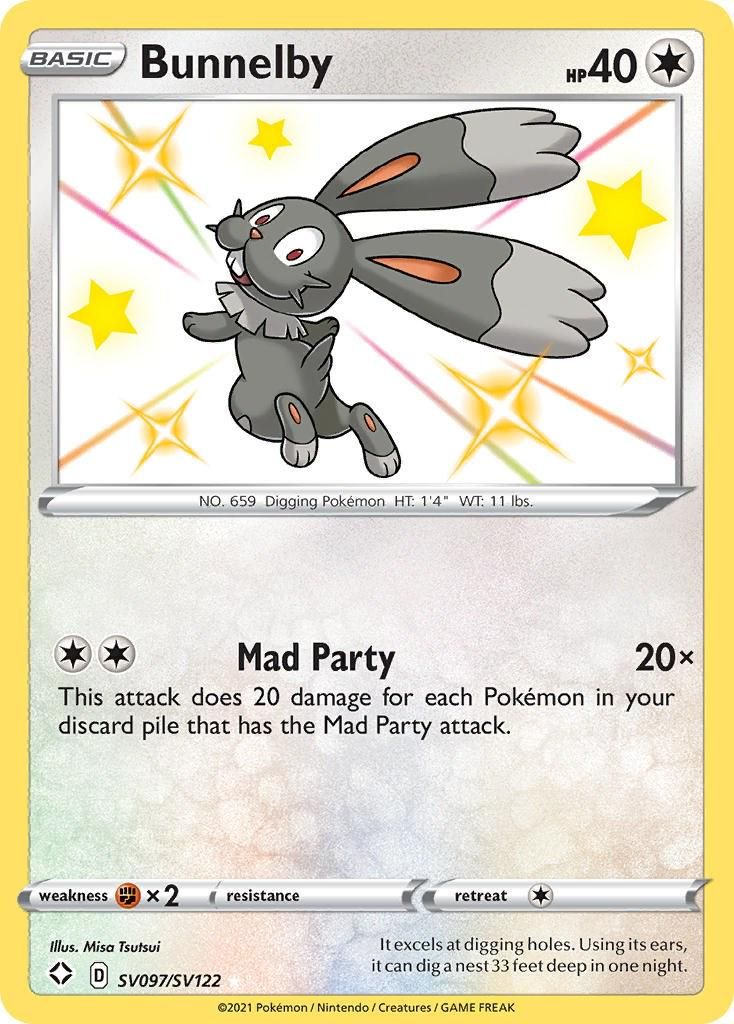 PSA 10 Bunnelby Fates Collide graded Pokémon card