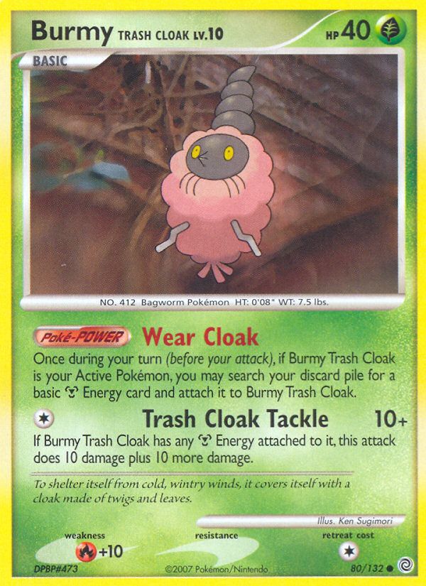 PSA 10 Burmy Secret Wonders graded Pokémon card