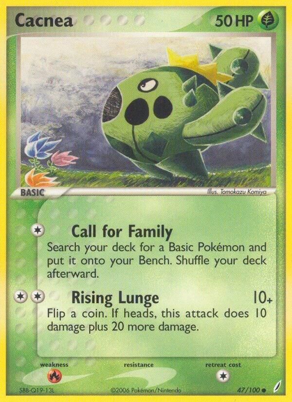PSA 10 Cacnea Crystal Guardians graded Pokémon card