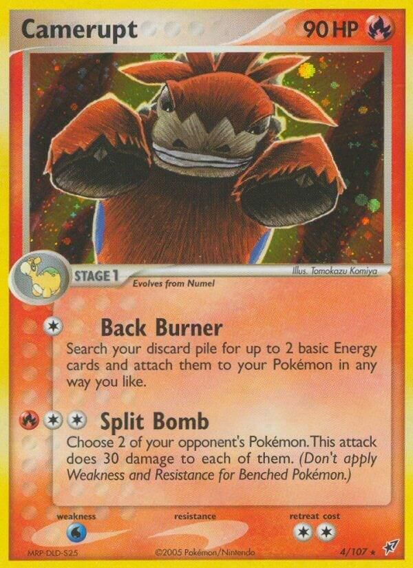 PSA 10 Camerupt EX Deoxys graded Pokémon card