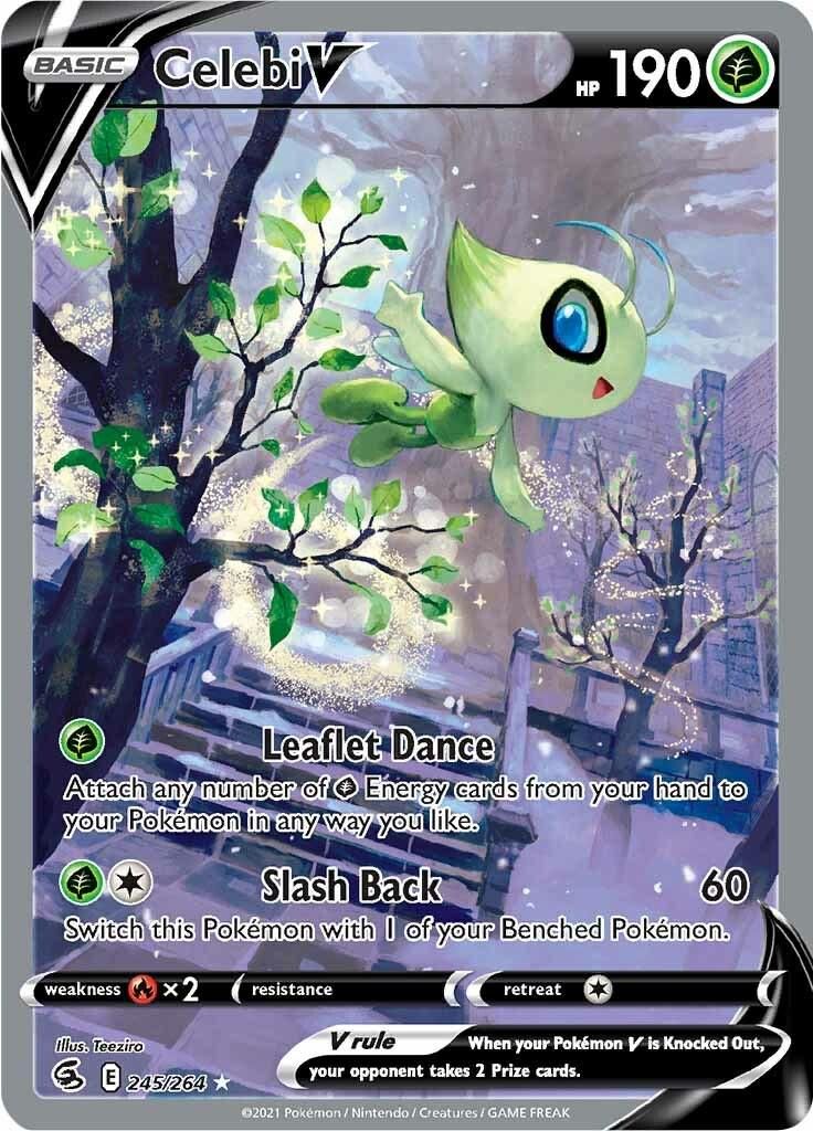 PSA 10 Celebi Fusion Strike graded Pokémon card