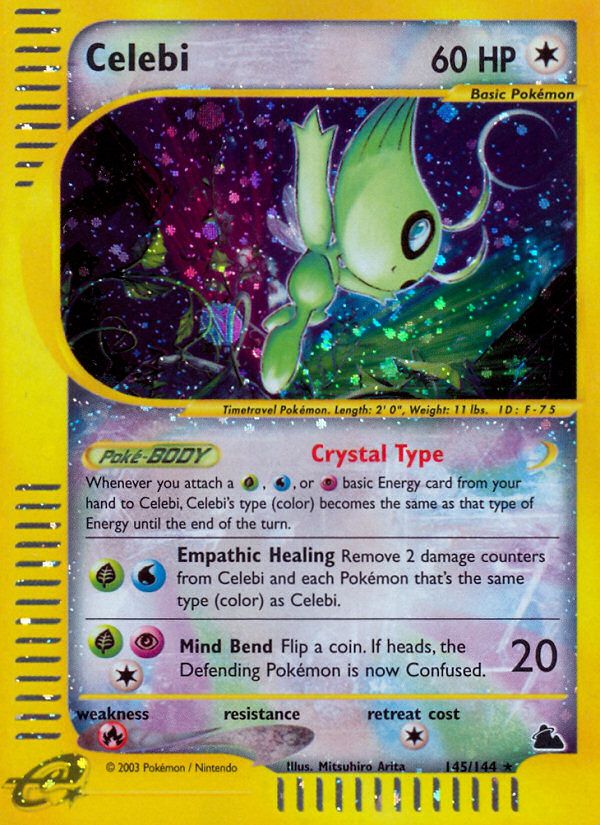 PSA 10 Celebi Skyridge graded Pokémon card