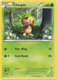 PSA 10 Chespin Kalos Starter Set graded Pokémon card