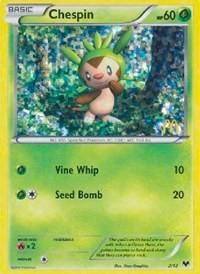 PSA 10 Chespin McDonald's Collection 2014 graded Pokémon card