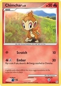 PSA 10 Chimchar Diamond & Pearl graded Pokémon card