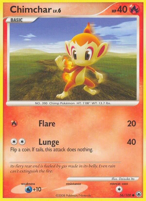 PSA 10 Chimchar Majestic Dawn graded Pokémon card