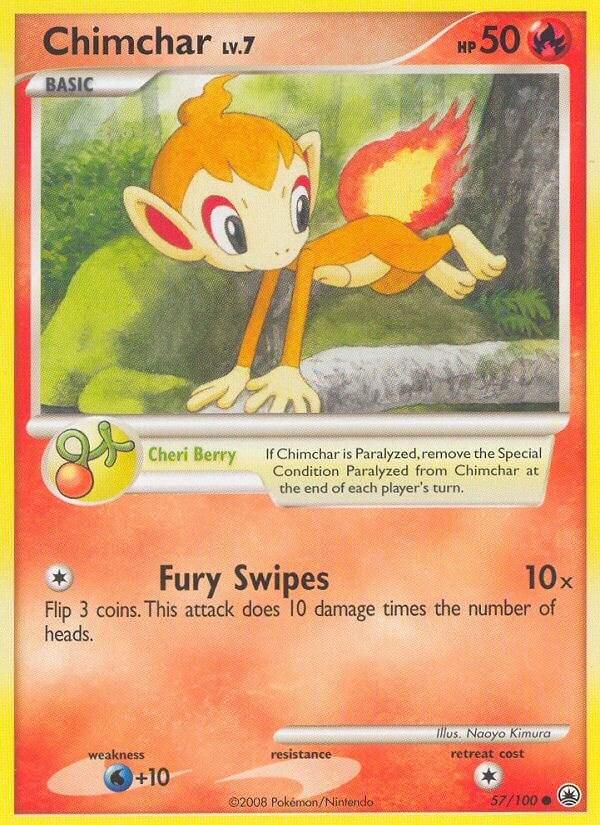 PSA 10 Chimchar Arceus graded Pokémon card