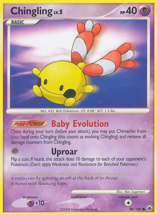 PSA 10 Chingling Dawn Dash graded Pokémon card