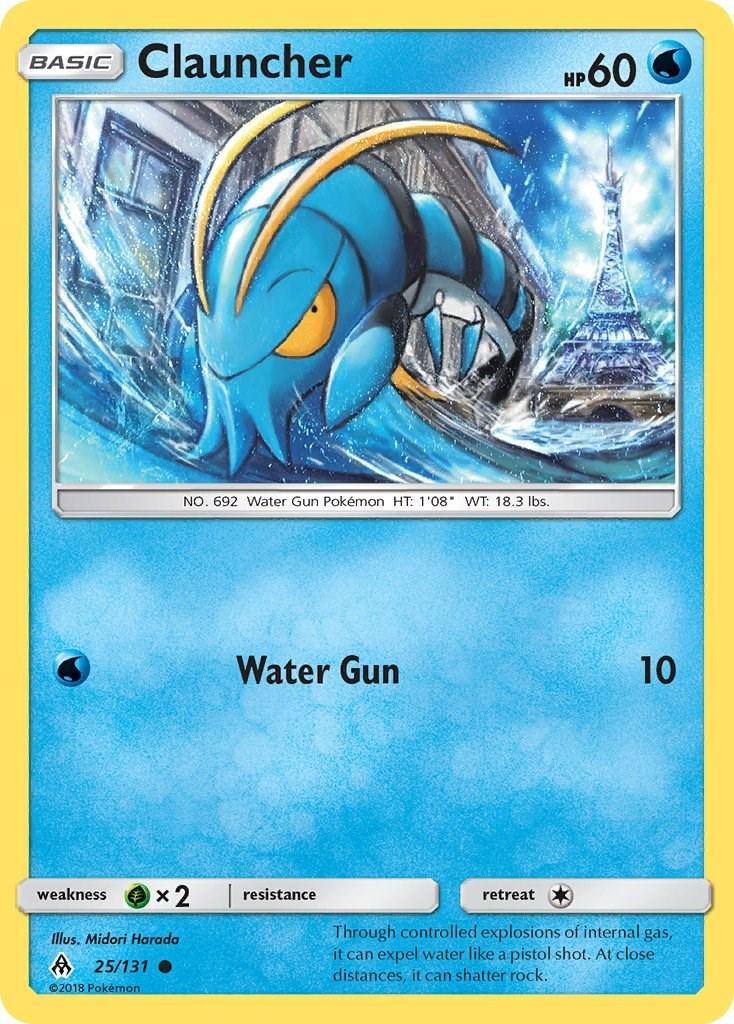 PSA 10 Clauncher Forbidden Light graded Pokémon card