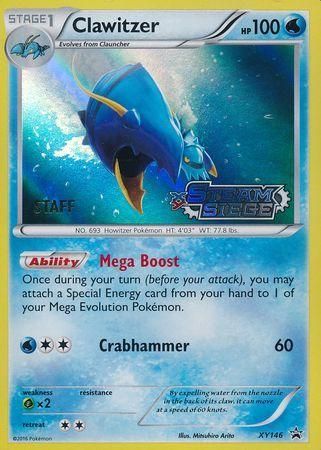 PSA 10 Clawitzer XY Kalos Starter Set graded Pokémon card