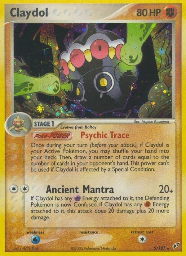 PSA 10 Claydol EX Deoxys graded Pokémon card