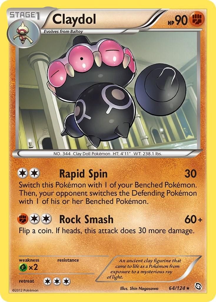 PSA 10 Claydol Dragons Exalted graded Pokémon card