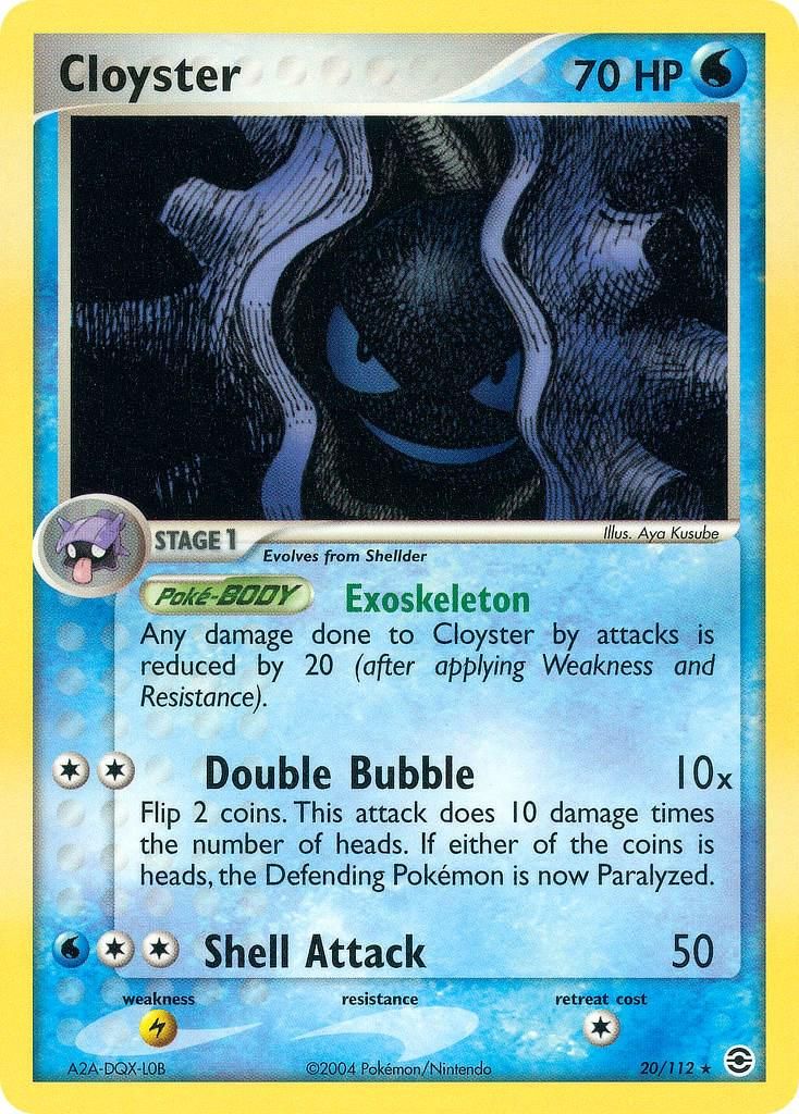 PSA 10 Cloyster Neo Revelation graded Pokémon card