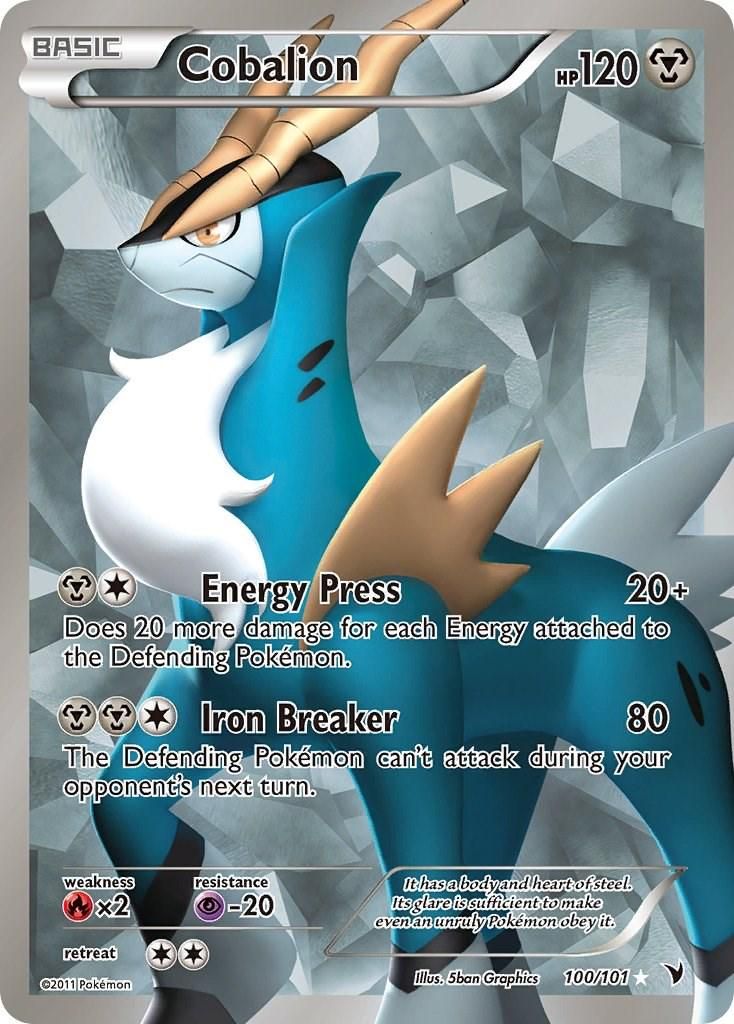 PSA 10 Cobalion Boundaries Crossed graded Pokémon card