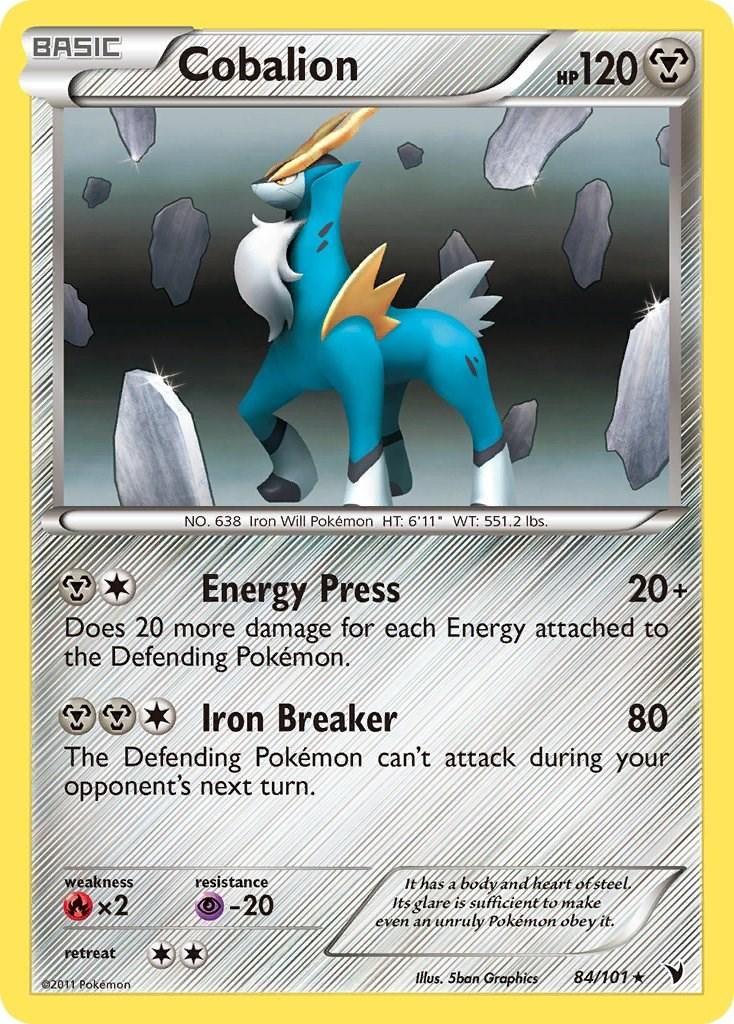 PSA 10 Cobalion Boundaries Crossed graded Pokémon card