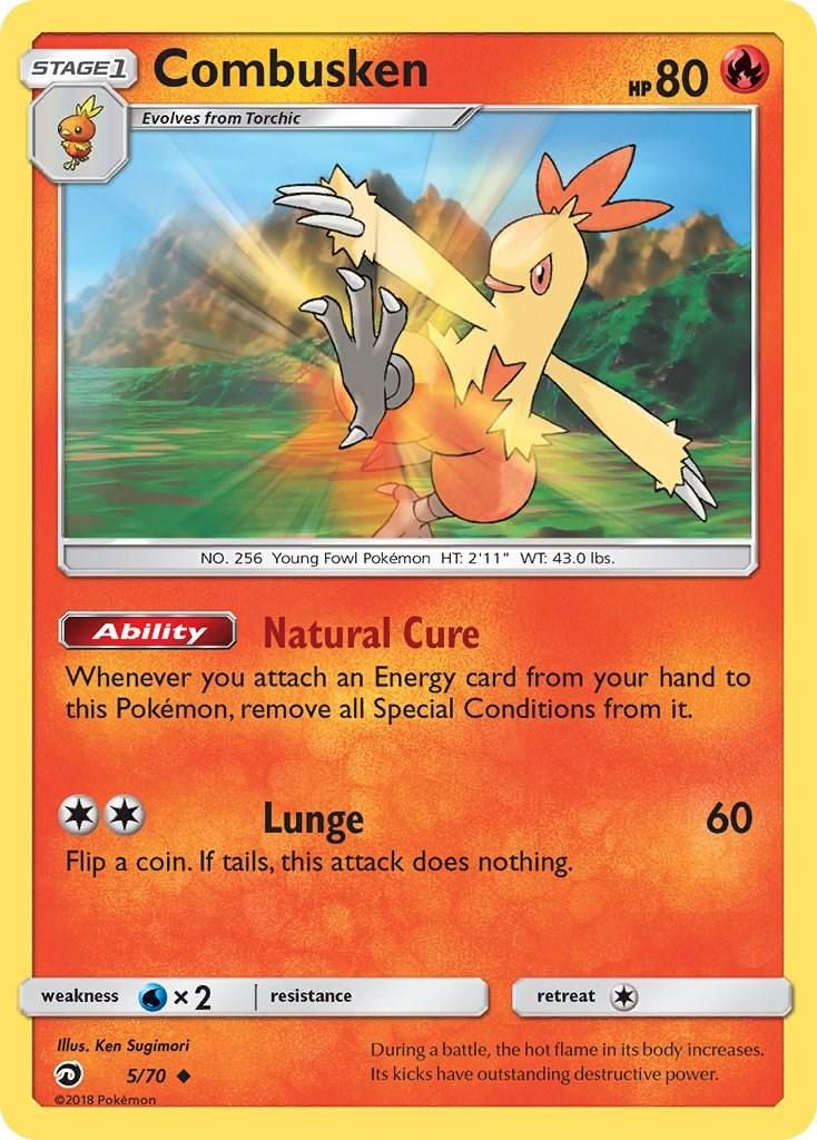 PSA 10 Combusken Dragon Majesty graded Pokémon card