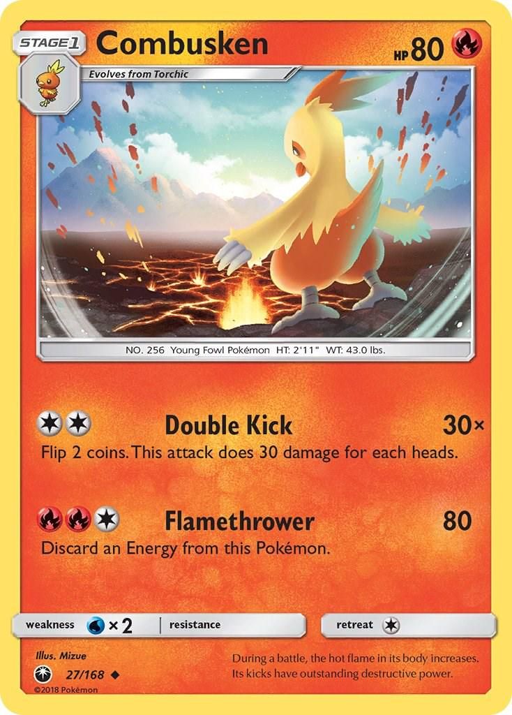 PSA 10 Combusken Celestial Storm graded Pokémon card