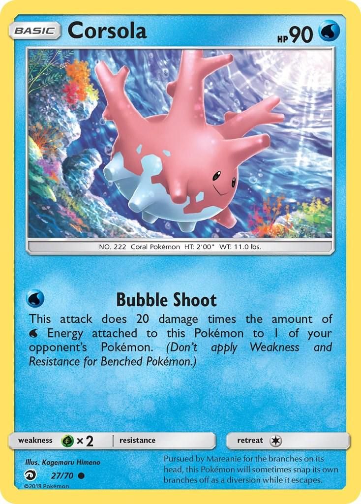 PSA 10 Corsola EX Dragon Frontiers graded Pokémon card