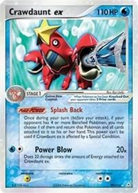 PSA 10 Crawdaunt EX Emerald graded Pokémon card