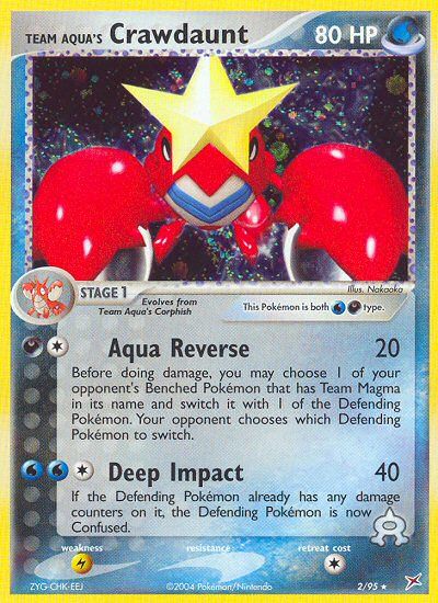 PSA 10 Crawdaunt Holon Phantoms graded Pokémon card