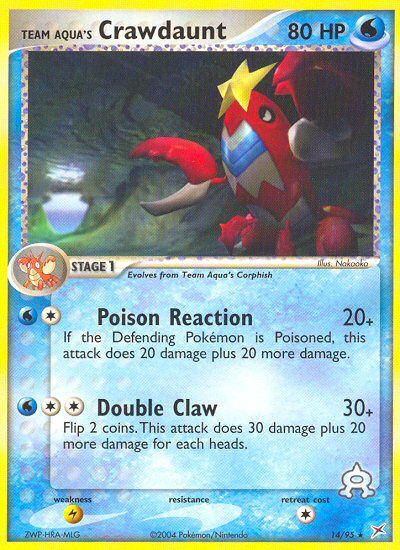 PSA 10 Crawdaunt Power Keepers graded Pokémon card