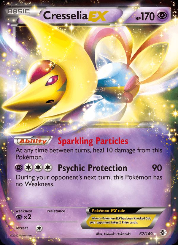 PSA 10 Cresselia Boundaries Crossed graded Pokémon card