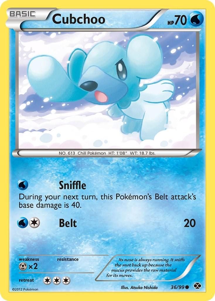 PSA 10 Cubchoo Next Destinies graded Pokémon card