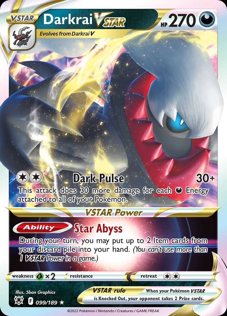 PSA 10 Darkrai Astral Radiance graded Pokémon card
