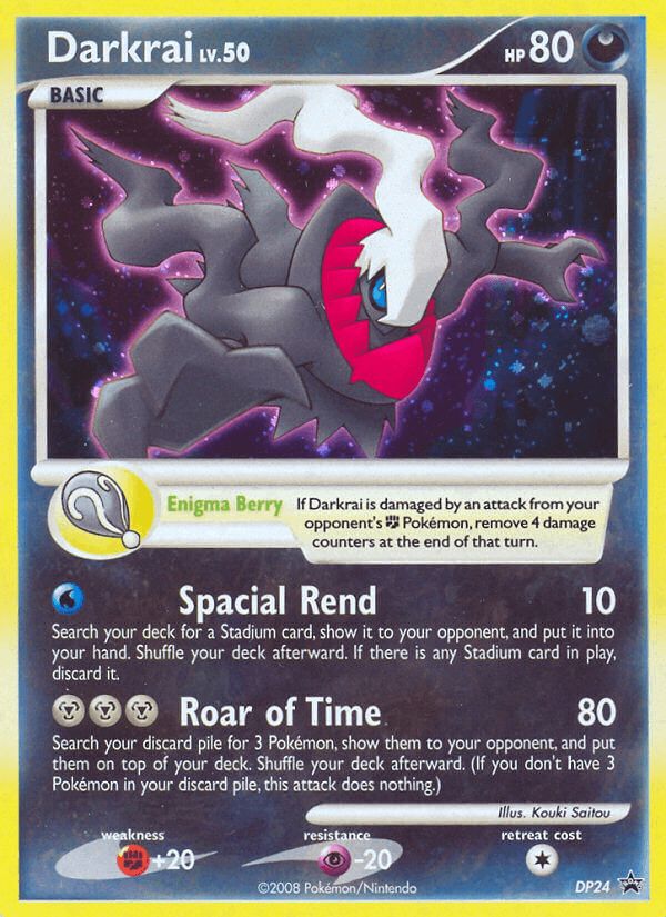 PSA 10 Darkrai DP Black Star Promos graded Pokémon card