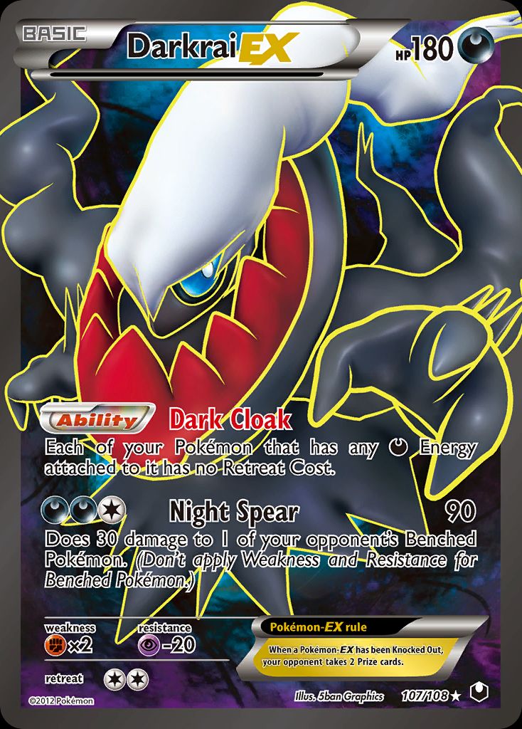 PSA 10 Darkrai Dark Explorers graded Pokémon card