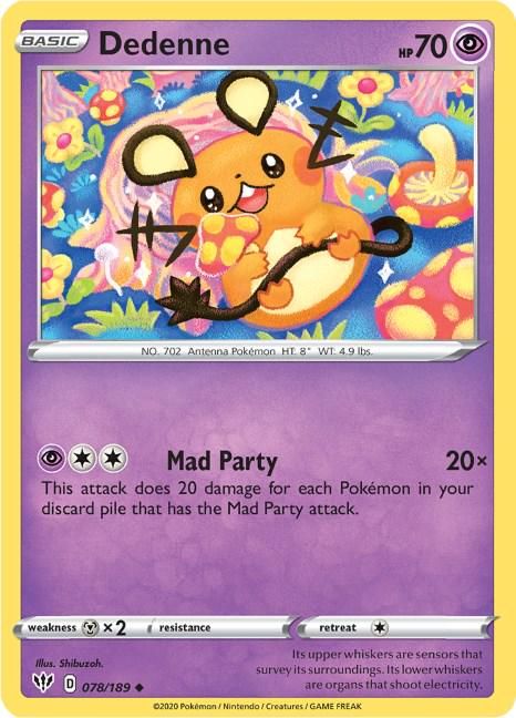 PSA 10 Dedenne Cosmic Eclipse graded Pokémon card