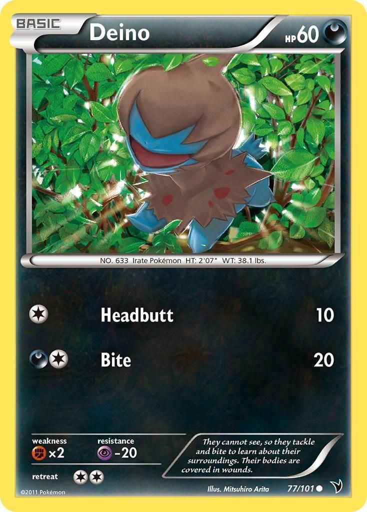 PSA 10 Deino Noble Victories graded Pokémon card
