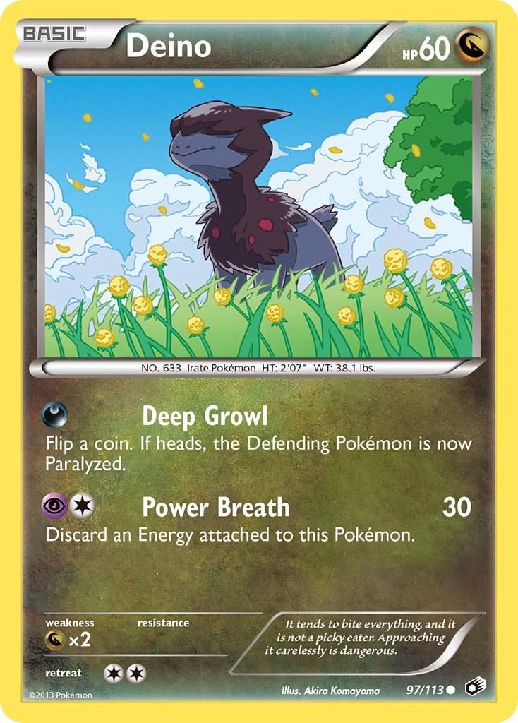 PSA 10 Deino Legendary Treasures graded Pokémon card