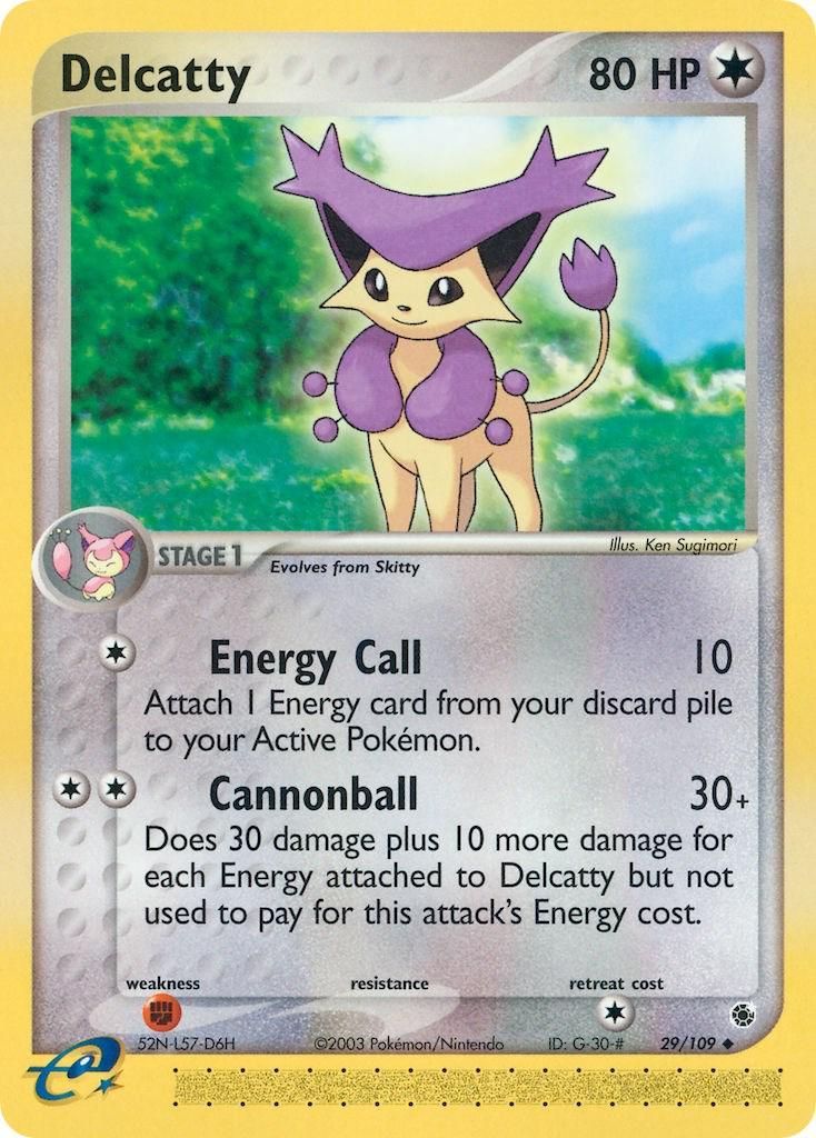 PSA 10 Delcatty Ruby & Sapphire graded Pokémon card