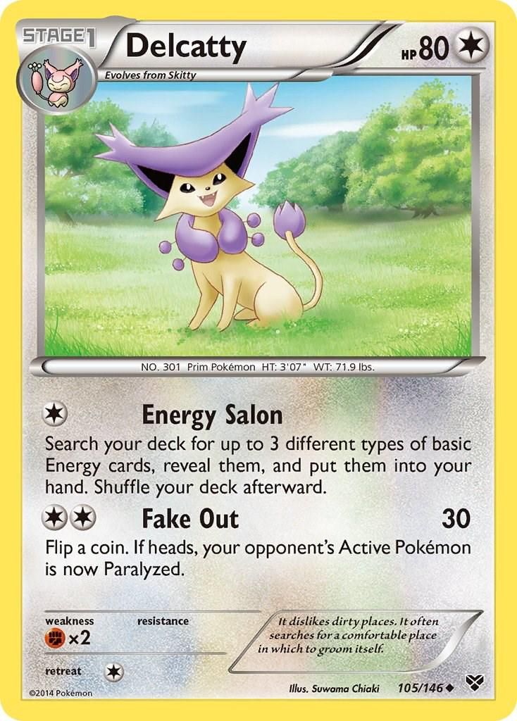 PSA 10 Delcatty Plasma Blast graded Pokémon card
