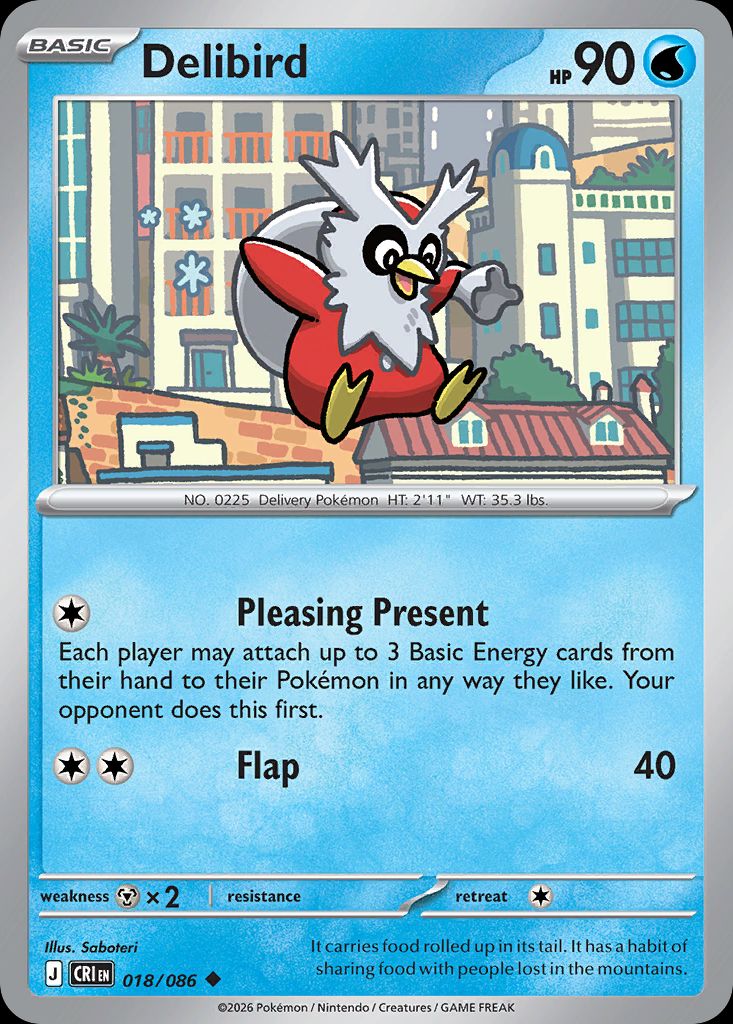 PSA 10 Delibird Mysterious Mountains graded Pokémon card
