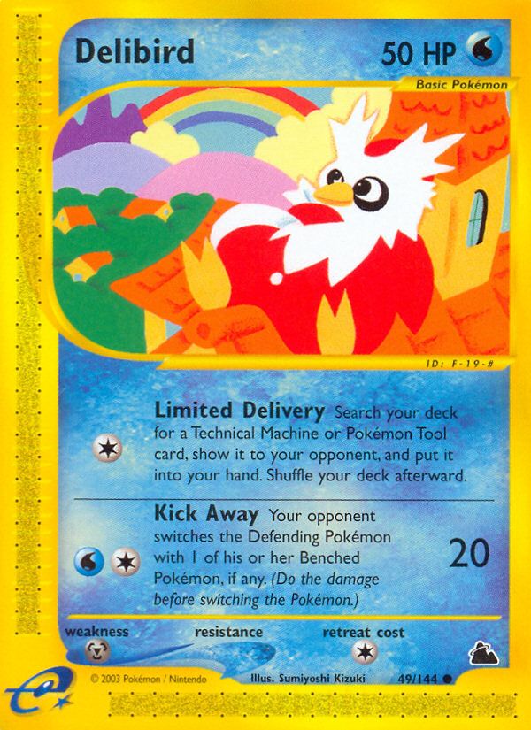 PSA 10 Delibird Skyridge graded Pokémon card