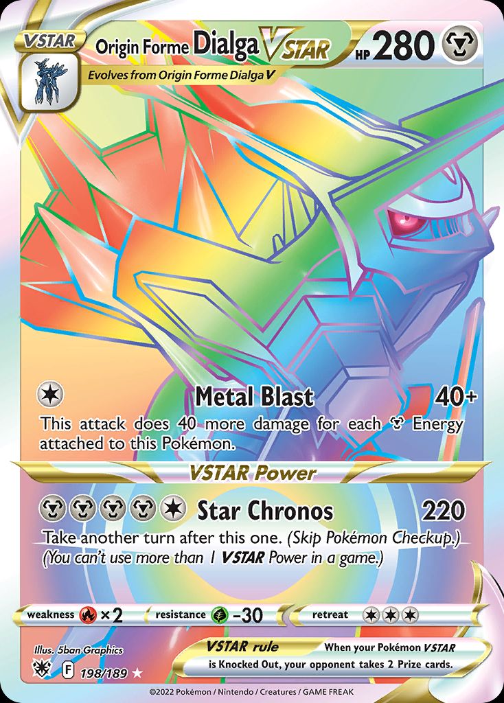 PSA 10 Dialga Astral Radiance graded Pokémon card