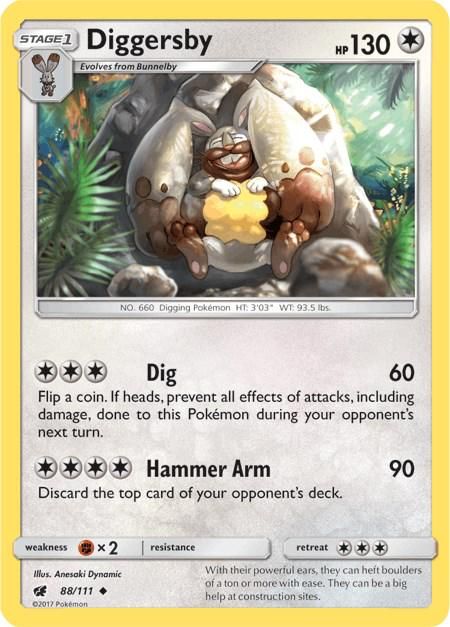 PSA 10 Diggersby Steam Siege graded Pokémon card